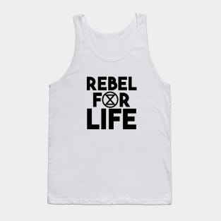 Extinction Rebellion - Rebel For Life Tank Top